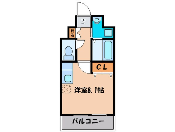 サムティ吉塚南の物件間取画像